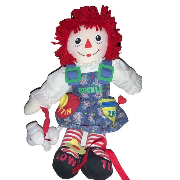 Hasbro  Dress Me Raggedy Ann 17” Plush 2002 - Picture 2 of 11